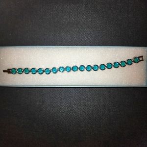 Touchstone Crystal Laguna Delite Ice Bracelet 7.25 inches OS